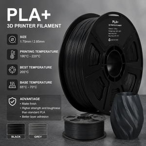 Filamento PLA+ de 1.75mm/2.85mm para Impresión 3D FDM Servicio de Corte de Filamento 1KG/3KG/5KG/10KG Tecnología Generadora de Dinero OEM/ODM - Product Image 2