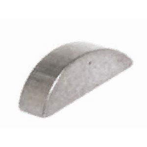 Per motore Honda GX160: Chiavetta dell'albero motore in acciaio per macchinari a benzina, codice 469903, compatibile con il tipo di motore - Product Image 1