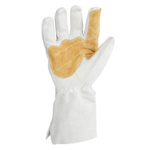 Gants de soudage en cuir fendu résistant à la chaleur pour hommes de qualité supérieure, personnalisés, ignifuges, de sécurité, anti-coupure, antidérapants, anti-impact, MIG HSI - Product Image 4