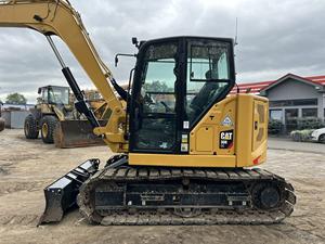 Excavadora de Ruedas Mini 308E de 1 Tonelada Usada en Buen Estado, Original, con Motor, Alto Momento de Carga, en Stock - Product Image 2