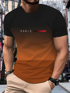 เสื้อยืด2025พิมพ์ลายดิจิตอลสำหรับผู้ชายเสื้อแขนสั้นลำลองสไตล์วินเทจสำหรับงานปาร์ตี้ที่บ้านทุกวันและแฟชั่นสตรีท - Product Image 4