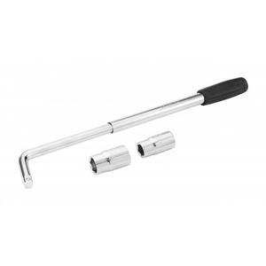 Llave de 2 Encajes Stanley con Sistema de Medición Métrico, Herramienta Eficiente para Cambio de Neumáticos - Product Image 1