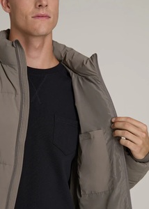 Conception de haute qualité personnalisée nouveauté vestes bouffantes conception 2024 hommes vestes bouffantes vêtements décontractés vestes - Product Image 4