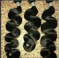 Cheveux Indiens Bruts, Cheveux Naturels d'un Seul Donneur, Ondulés, Pré-collés, Double Trame Faite à la Machine, 100g, Cheveux Humains Remy Vierges Pas Chers, Non Traités, Doux et Brillants