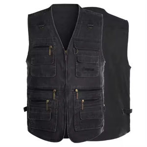 Chaleco y chaleco de calle de diseño y logotipo personalizado con calefacción para hombres a prueba de viento de alta calidad de Pakistán - Product Image 1