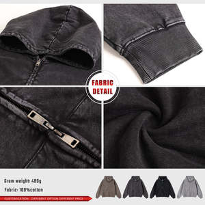 Prix usine unisexe sweats à capuche 280 GSM sweats légers en gros confortable chaud qualité supérieure approvisionnement en vrac personnalisé - Product Image 5