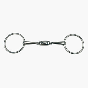 Anneau lâche snaffle Eco Blue double articulé cheval produits Bit pour chevaux meilleure vente équipement de cheval 2025 - Product Image 6