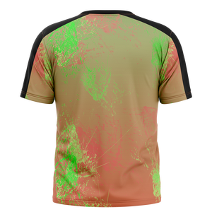 เสื้อยืดผ้าฝ้ายเฮฟวี่เวทสำหรับผู้ชายเสื้อยืดแขนสั้นผ้าเจอร์ซี่ปักลายสไตล์ลำลอง - Product Image 4