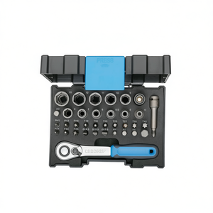 Boîte à embouts Gedore 1/4'' avec cliquet, jeu de douilles de 35 pièces - Product Image 2