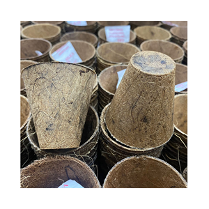 Pot de coco écologique du Vietnam Ben Tre pour la plantation et la culture de jardin conteneur de transplantation facile - Product Image 6
