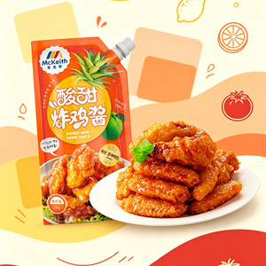 Salsa <span class=keywords><strong>Agridulce</strong></span> Coreana Clásica para Mojar, 1 kg, Bolsa Comercial a Granel, Venta Directa de Fábrica para Comerciantes de Cadenas de <span class=keywords><strong>Pollo</strong></span> Frito - Product Image 1