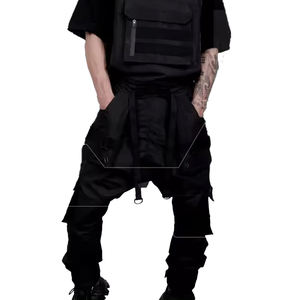 Vêtements de rue avec logo personnalisé Vêtements de haute qualité Pantalon de jogging évasé Survêtement polaire technique à impression bouffante pour hommes - Product Image 2