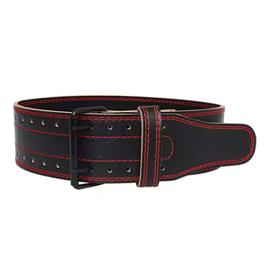 Ceinture de musculation en cuir personnalisée de haute qualité 6 mm Excellent soutien du dos Sécurité - Vente chaude Équipement de musculation pour la musculation - Product Image 5