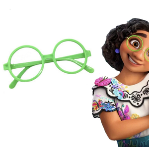 Disney Encanto – ensemble de 4 lunettes accessoires vert néon pour enfants, pour filles de 3 ans et plus, accessoire pour selfie, sous licence originale H.E.R. Accessoires - Product Image 3