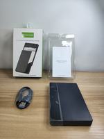 Casing Hard Drive 2.5 Inch Desain Baru, Box Hard Disk Sata, Port USB 3.2 Gen 2 Tipe C, Kabel Terintegrasi, Enclosure HDD SSD USB3.0