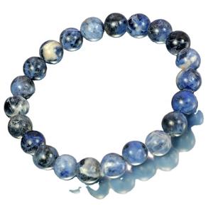 Proveedor y mayorista de pulseras sólidas de sodalita de chakra de tercer ojo | Pulseras de piedras preciosas al por mayor - Product Image 1