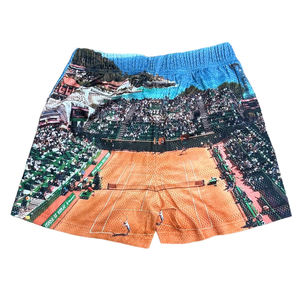 กางเกงขาสั้นผ้าตาข่ายสำหรับผู้ชายกางเกงขาสั้นสำหรับเล่นกีฬาของผู้ชายเสื้อผ้าแนวสตรีทแห้งเร็วระบายอากาศได้ดี - Product Image 4