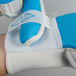 Gants de gardien de but antidérapants réglables de haute qualité respirants avec protection des doigts en cuir - Product Image 5