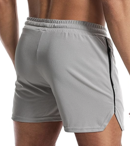 Pantalones Cortos Deportivos de Moda para Hombre, con Bolsillo con Cremallera, Ligeros, para Gimnasio, Correr, sin Forro, con Logotipo Personalizado, Venta al por Mayor Directa de Fábrica - Product Image 6