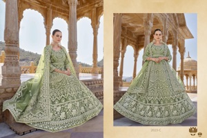 Recién llegado, vestidos Anarkali y Salwar Kameez con codificación de bordado y trabajo en piedra de exportación de India - Product Image 5
