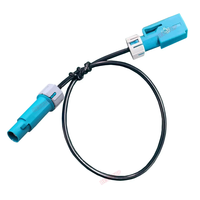 Câble d'extension universel étanche Fakra, connecteurs Fakra Z mâle/femelle, RG174 50 Ohm, câble coaxial RF, pigtail, jumper BEVOTOP