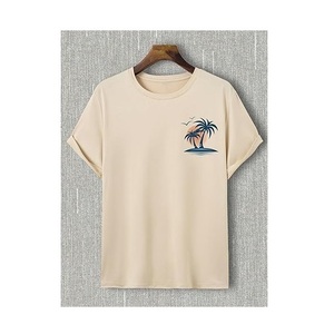 เสื้อยืดคอกลมผู้ชาย แขนสั้น ทรงโอเวอร์ไซส์ ผ้าฝ้ายคุณภาพสูง 100% ระบายอากาศ แห้งเร็ว พิมพ์ลาย สำหรับฤดูร้อน ไซส์ใหญ่ - Product Image 3