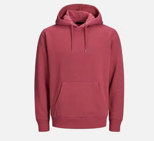 Wholesale New Design Custom Printing Men's Oversized Fleece Hoodies Cut and Sew <b>Black</b> Cotton Pullover <b>Hoodie</b> - Product Image 5