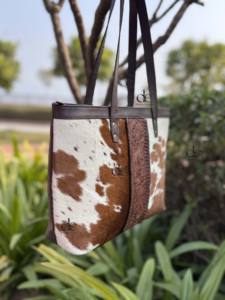 Nouvel arrivage de sac à main taillé à la main sac fourre-tout sac en cuir de vachette véritable sacs de grande taille grande collection de sacs à main pour femmes - Product Image 2