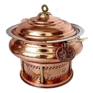 ชุดหม้ออุ่นอาหารชั้นสูงสำหรับทำอาหารจานร้อนสำหรับจัดเลี้ยงงานแต่งงานในโรงแรมมีสไตล์และดูคลาสสิก - Product Image 1