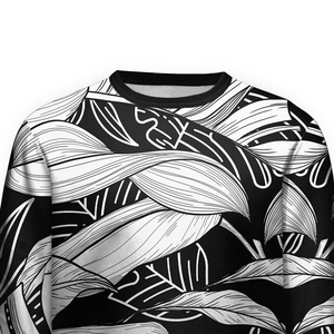 <b>Long</b> Sleeve Crew Neck <b>Sweatshirt</b> With Solid Printed Logo High Quality Street Wear Hawaii <b>Sweatshirt</b> for Men - Product Image 3