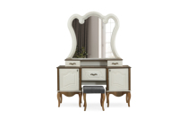 Ensemble de chambre à coucher Carmen en chêne massif traditionnel, pliable, confortable et luxueux, modèle de haute qualité DS23123