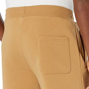 กางเกงจ็อกเกอร์ผู้ชายผ้าคอตตอนผสมโพลีเอสเตอร์เนื้อหนาคุณภาพสูง ผ้าฟลีซคอตตอนแบบกำหนดเอง ทรงขาตรง ล้างสีแล้ว - Product Image 3