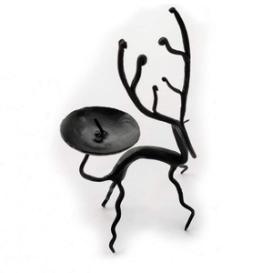 Magnifiquement fabriqué à la main en fer forgé cerf bougeoir en gros cadeau de Noël bougies fête de mariage décor à la maison ornement de Noël - Product Image 2