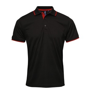 OEM de fábrica de los hombres de verano casual para Polos de poliéster de algodón de punto de tela de logotipo personalizado de impresión gráfica - Product Image 3