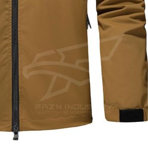 Veste coupe-vent de sport sublimée pour hommes, vestes imperméables à séchage rapide avec fermeture éclair, légères, respirantes, de voyage et d'extérieur pour hommes - Product Image 5