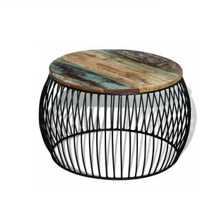 โต๊ะกลางตกแต่งหรูหรา ท็อปเรซิ่น โครงเหล็ก โต๊ะกาแฟ ท็อปเรซิ่น สำหรับตกแต่งบ้านและโรงแรม - Product Image 1