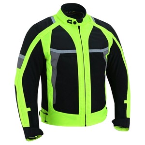Chaqueta de moto para hombre, abrigo protector de motorista aprobado por CE, armadura extraíble, a prueba de viento, ropa de abrigo de seguridad para carreras de verano - Product Image 1