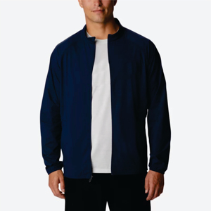 Autumn Washed Men's Canvas Jacket Custom Street Windbreaker with Lapel Hood & Embroidery Decoration Hip Hop Style Bomber Coat - Product Image 2