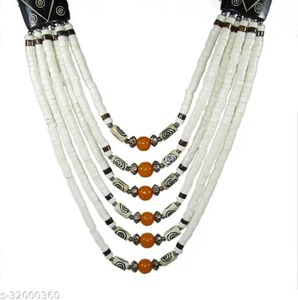 Cadena de cuentas gargantilla pendientes con patrón de flores símbolo cristiano alma gitana Boho declaración joyería conjunto cristal Multicolor - Product Image 4