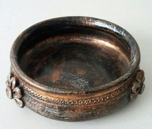 Cuenco de hierro Urli con diseño elegante para velas flotantes y flores, decoración del hogar, cuenco Urli tradicional para bodas y festivales - Product Image 5