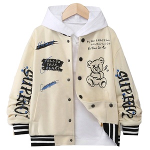 Vestes universitaires pour hommes, nouvelle conception 2024, 100% laine, réversible, coupe-vent, décontractées, streetwear, vestes de baseball universitaires - Product Image 1