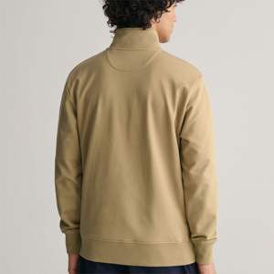 Logo personnalisé imprimé personnaliser 100% coton vêtements décontractés sweats à capuche confortables demi-fermeture éclair sweats - Product Image 2