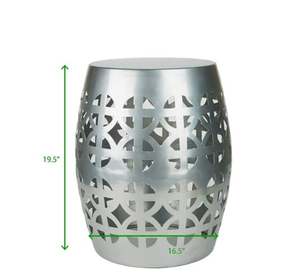 Tabouret de jardin en fer au design martelé de vente chaude avec produit de meilleure qualité fini antique en cuivre meubles en métal - Product Image 3