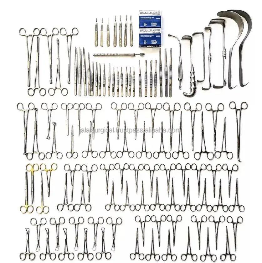 108 Laparotomy เครื่องมือชุดเครื่องมือผ่าตัด/อุปกรณ์การผ่าตัดช่องท้องของ