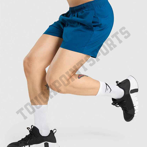 Wholesale <b>shorts</b> polyester <b>men</b> running <b>shorts</b> Custom logo - Product Image 3