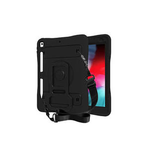 แท็บเล็ตเน็ตซี่ ไอแพด 10.2 ดีเฟนเดอร์พร้อมช่องใส่ปากกา ซิลิโคนป้องกันรุ่นใหม่สำหรับไอแพด มินิ 5 และไอแพดโปร 11-สีดำ - Product Image 1