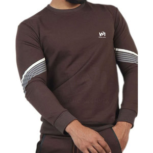 Sudaderas de Manga Larga con Cuello Redondo para Hombre, Transpirables, Ligeras, Hechas de Algodón, Sudaderas Básicas al por Mayor para Hombre - Product Image 2