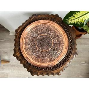 Productos de Cobre Marroquíes Hechos a Mano, Artesanía Tradicional, Decoración para el Hogar, Utensilios de Cocina, Artículos Metálicos Decorativos, Idea de Regalo Única - Product Image 1