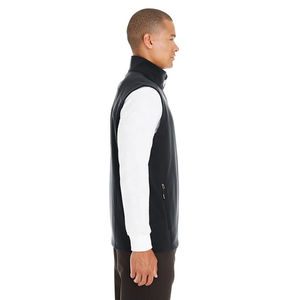 Factory-Made <b>Men's</b> Luxury Sleeveless <b>Fleece</b> <b>Gilet</b> Vest Best Selling Down-Filled Winter Knitted Fabric Printed OEM Wholesale - Product Image 4