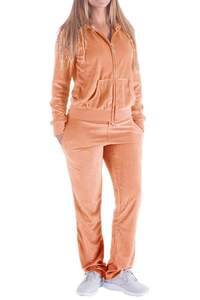 Venta al por mayor Casual Cotton Tech Fleece Hoodies Mujeres Streetwear Barato de alta calidad de cremallera Casual Mujeres Sudadera con capucha - Product Image 3